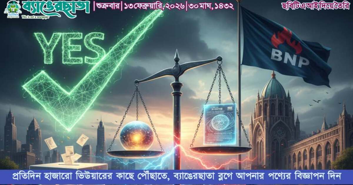 গণভোটের হ্যাঁ বনাম বিএনপি